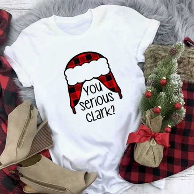 Tricou de Crăciun pentru femei Merry CH m 1928