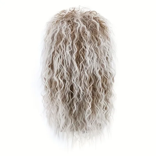 4 Styles, Unique long curly punk wig for men - Halloween, Cosplay, Costumes, Decoration, Photography