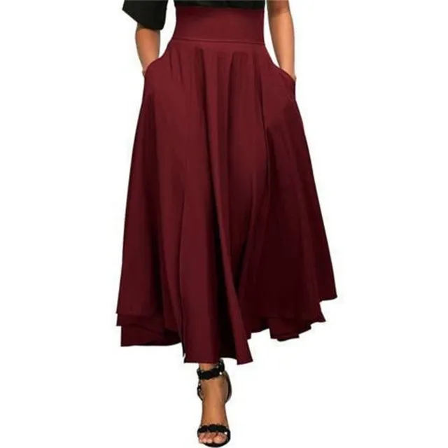 Women's long skirt with pocket Almira