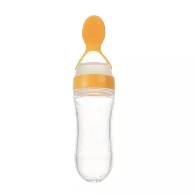 Children's vial with spoon for feeding