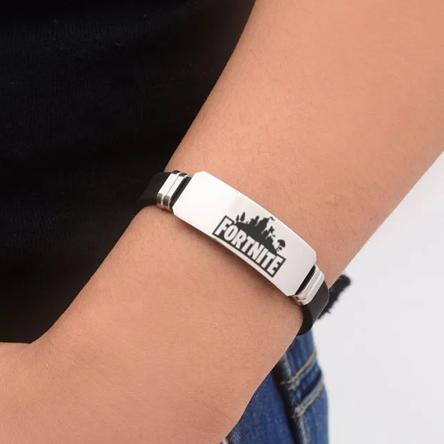 Adjustable silicone unisex Fortnite bracelet