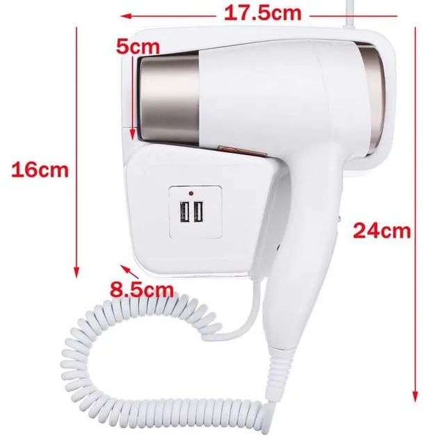 Bst Hotel gun hair dryer for wall mounting 220V