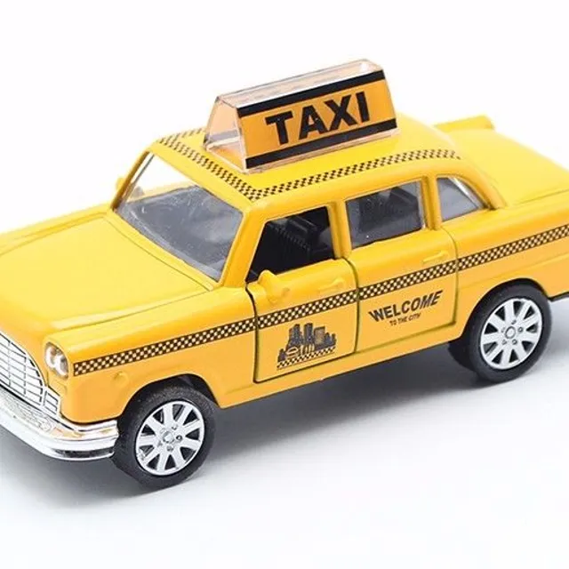 Taxi auto - Žltá