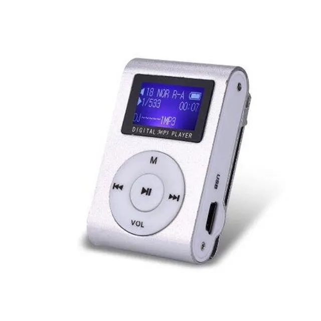 MP3 lejátszó LCD kijelzővel - 5 szín