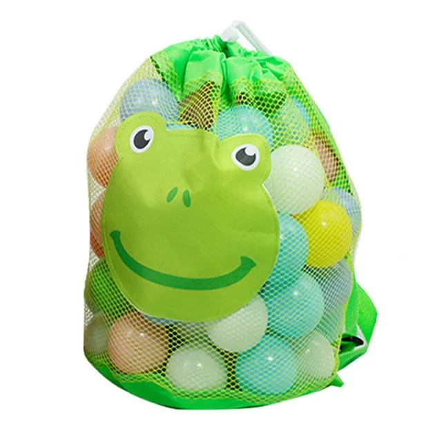 Children's netted toy bag