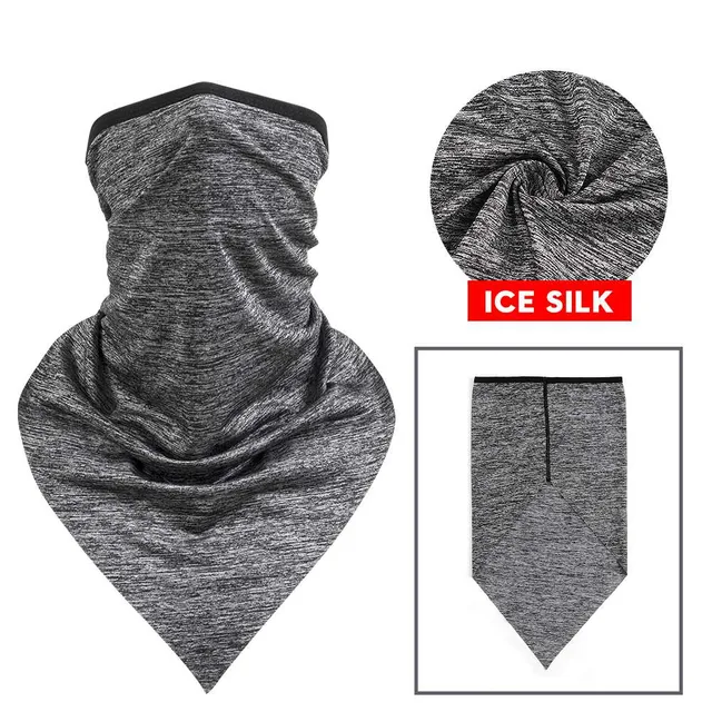 Universal unisex scarf Jonathon light-grey