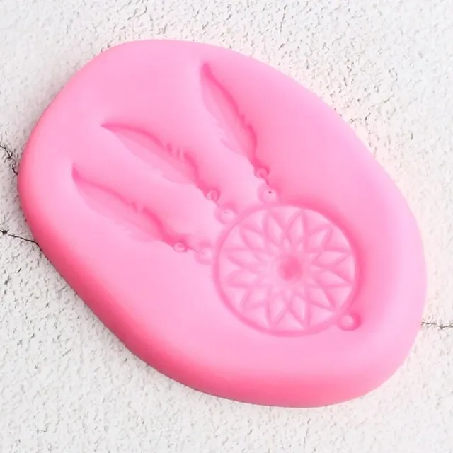 Silicone form dream catcher