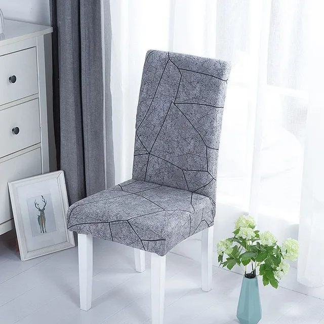 Elastic chair covers with stylish designs in many motifs - spandex chair cover