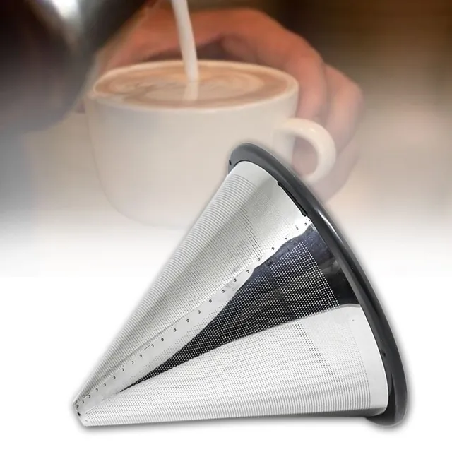 Stainless steel filter for regular coffee