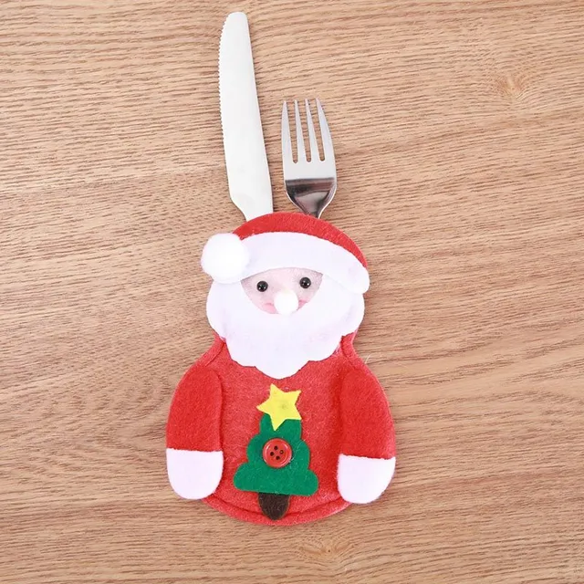 Christmas cutlery case 31