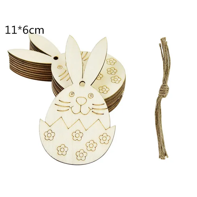 Beautiful wooden Easter decorations