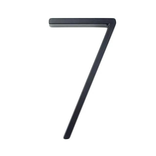 Modern house numbers