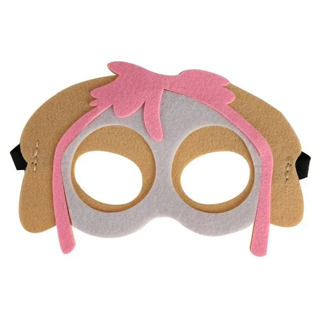 Stylish birthday mask in performance of popular characters from fairy tales Tlapková Patrol