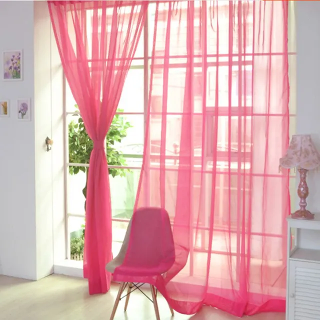 Modern fine curtain - 7 colours