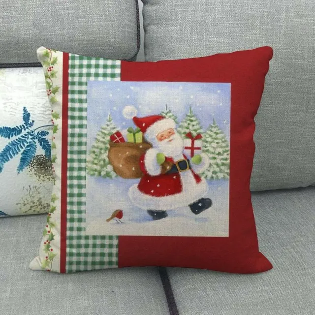 Christmas pillowcase Christmas 9 45-x-45-cm