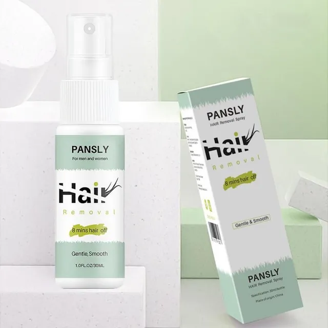 Semi permanent hair removal spray UZO