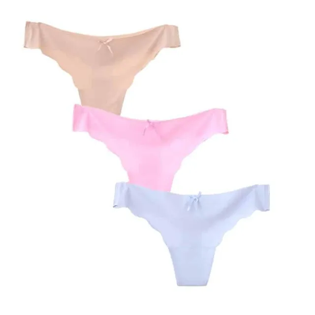 Women's Seamless Panties Thong © 3pcs