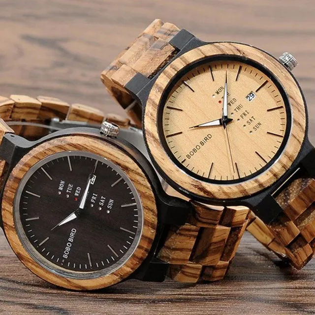 Ceasuri din lemn BOBO BIRD