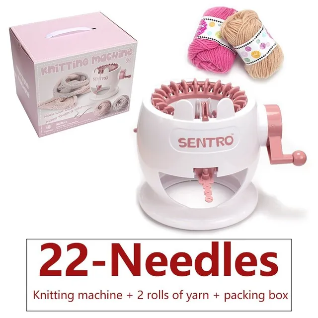 Hand creative needle knitting machine with 22/40/48 needles