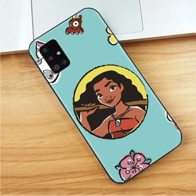 Stylish cover for Samsung phones with Moana's favorite fairy tale themes - Brave Vaiana