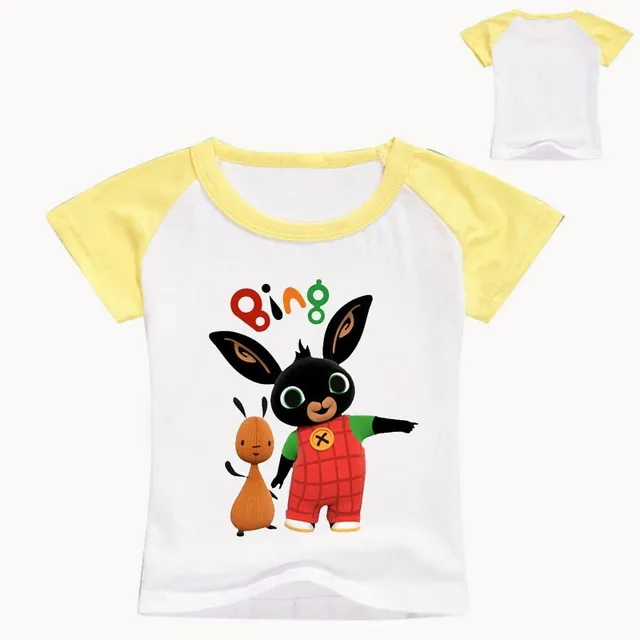 Baby comfortable cute t-shirt with Bing the rabbit