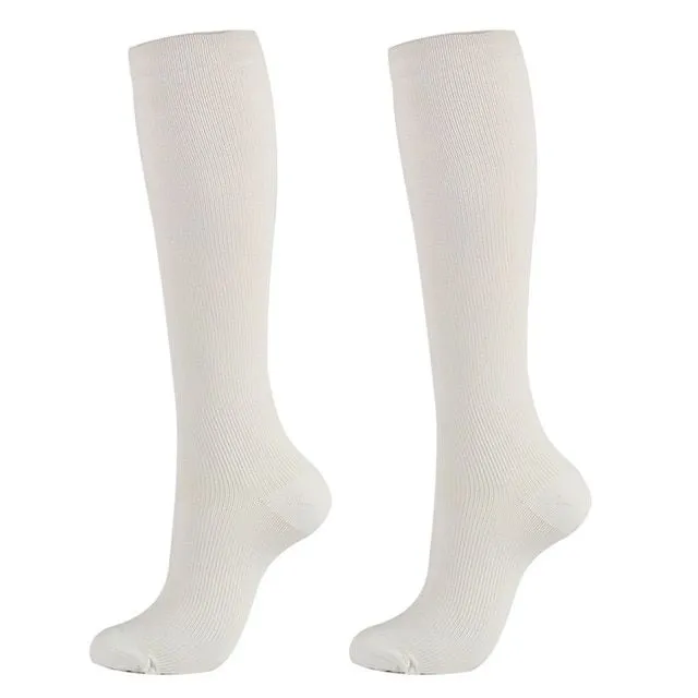 Unisex fashion compression socks for sport