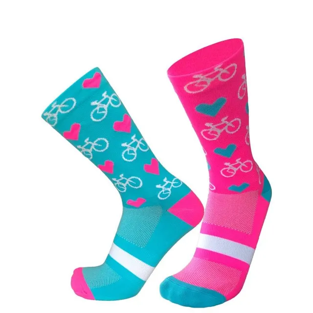 Funny comfortable cycling socks - more variants