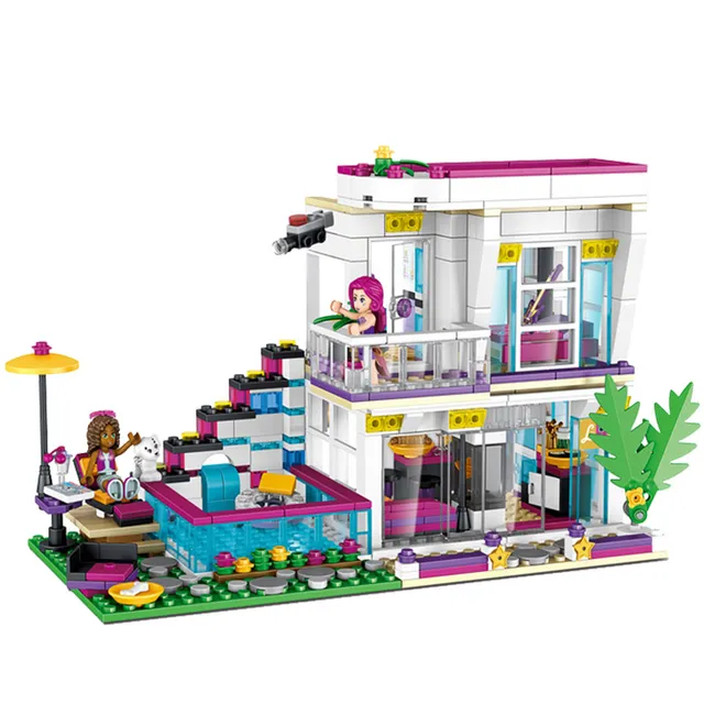 Set de construcție pentru copii Livi 's Pop Star House