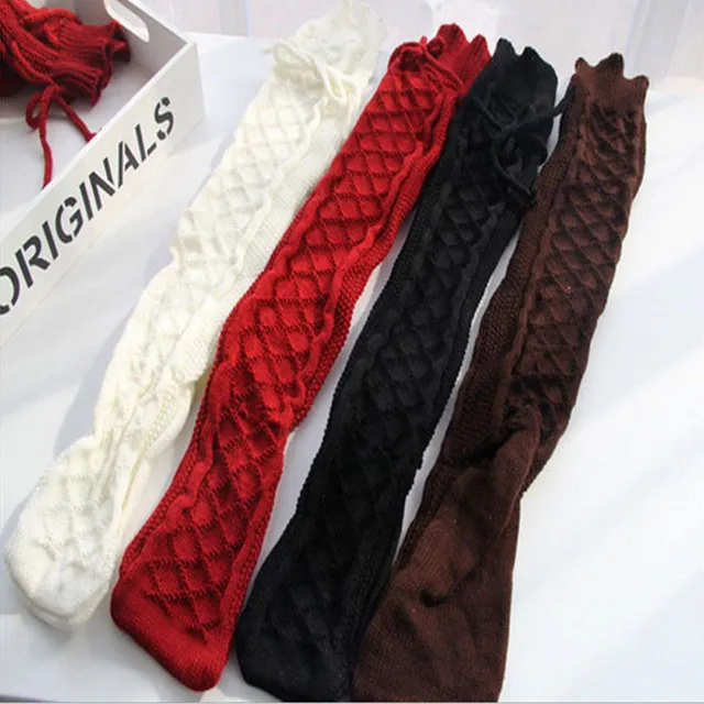 Knitted Christmas socks Cath