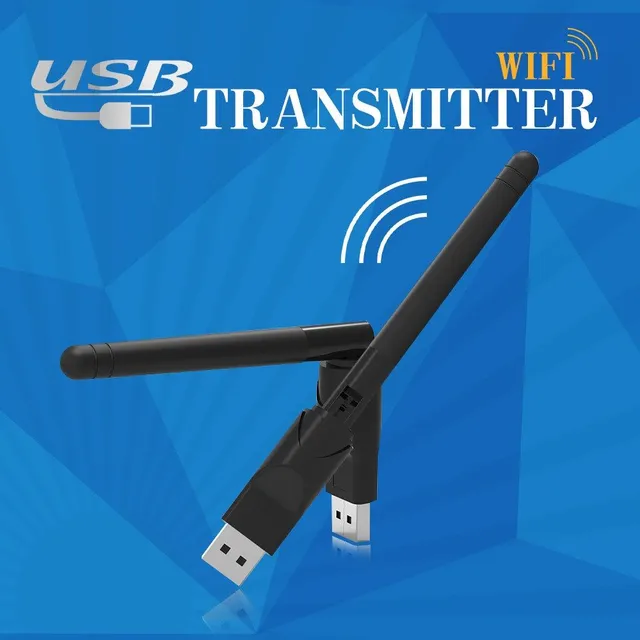 Vezeték nélküli wifi adapter USB 2.0 porttal