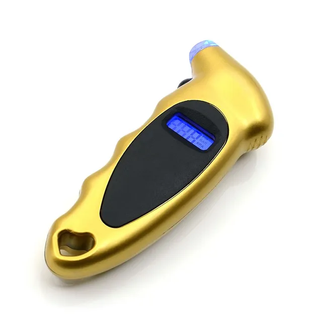 Digital tyre pressure and depth meter