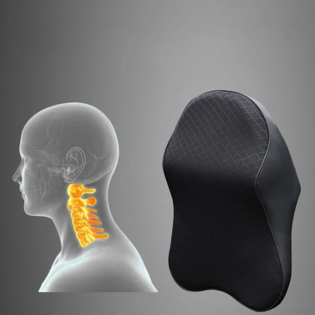 Memory foam car neck pillow