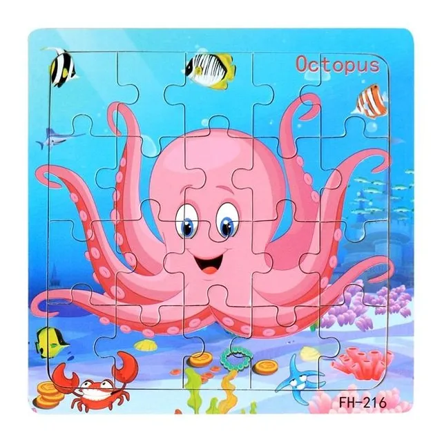 Super puzzle obrazkowe dla dzieci 20 sztuk