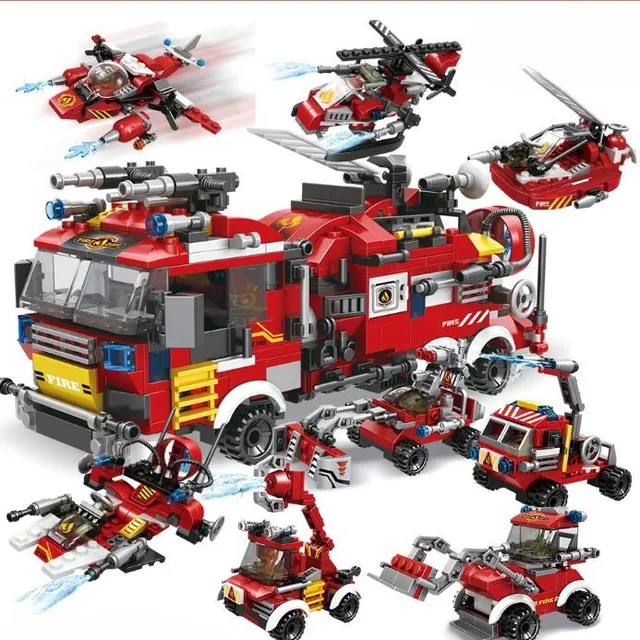 Fire truck 8in1