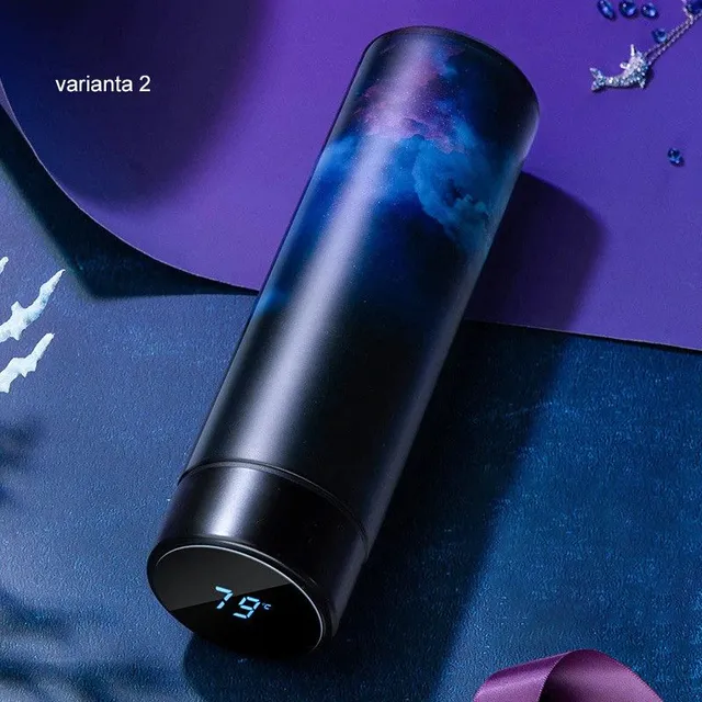 Thermos with thermometer Wellinga - more variants