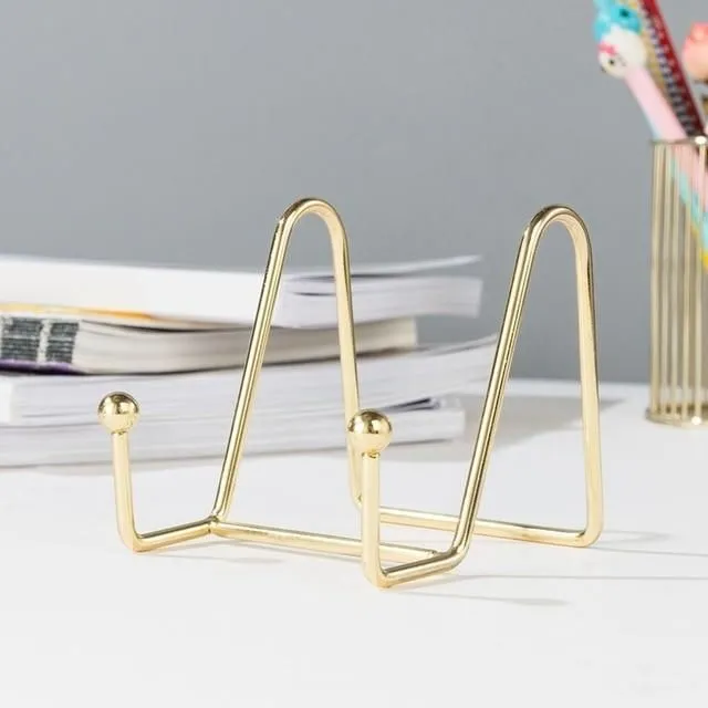 Metal stand for painting gold-s