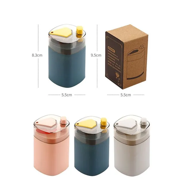 Practical automatic portable toothpick box