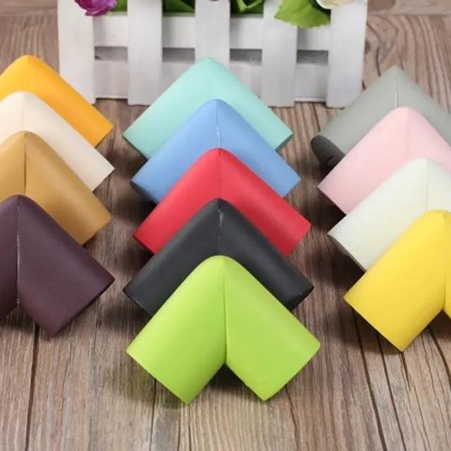 Protective cover for table corners - 8 pcs - 14 colours