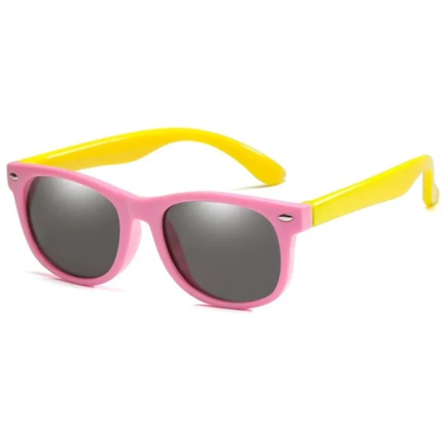 Dětské silikonové polarizační sluneční brýle - různé barvy