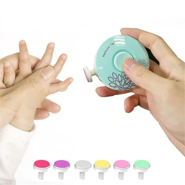 Lime électrique de sécurité pour ongles d'enfants