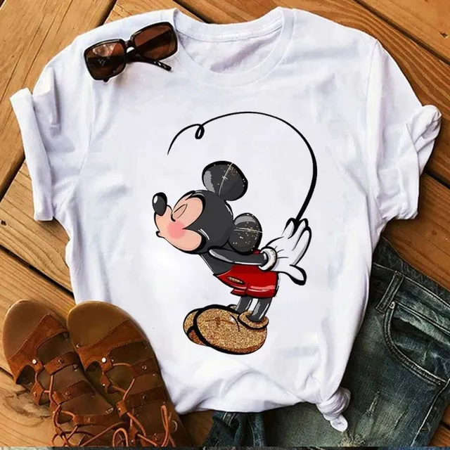 Tricou modern pentru femei Mickey Mouse Burch