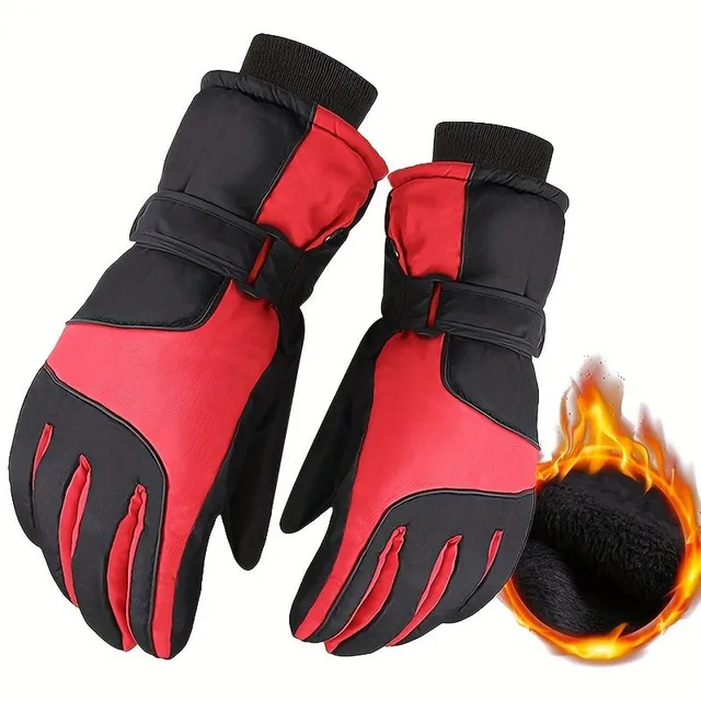 Warme Winterhandschuhe mit weichem Innenfutter für alle Wintersportarten