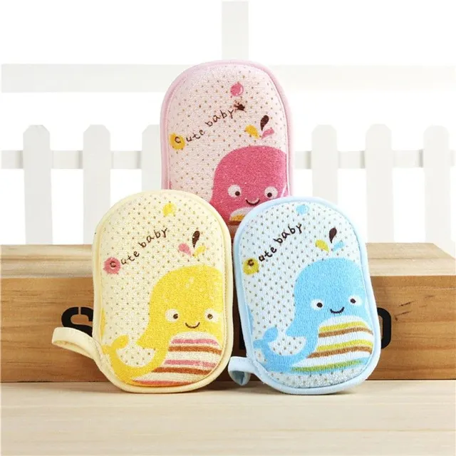 Baby sponge for washing with animals J568