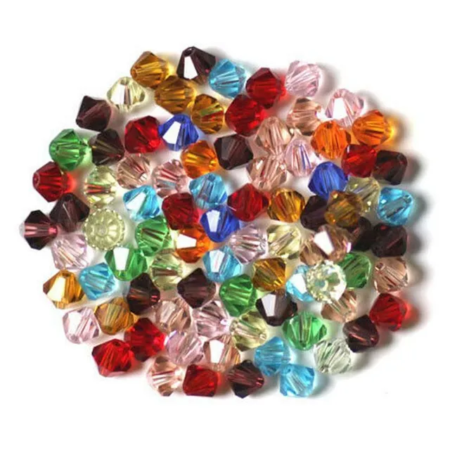 Set of glass beads for jewellery making - small beads for bracelets, necklaces, rings - creation