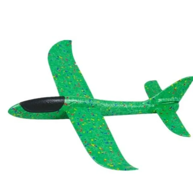 1PC 48CM/35CM Kids Hand Throw Flying Glider Aircraft Toys Kids Foam Airplane Model Kids Outdoor Fun Toys