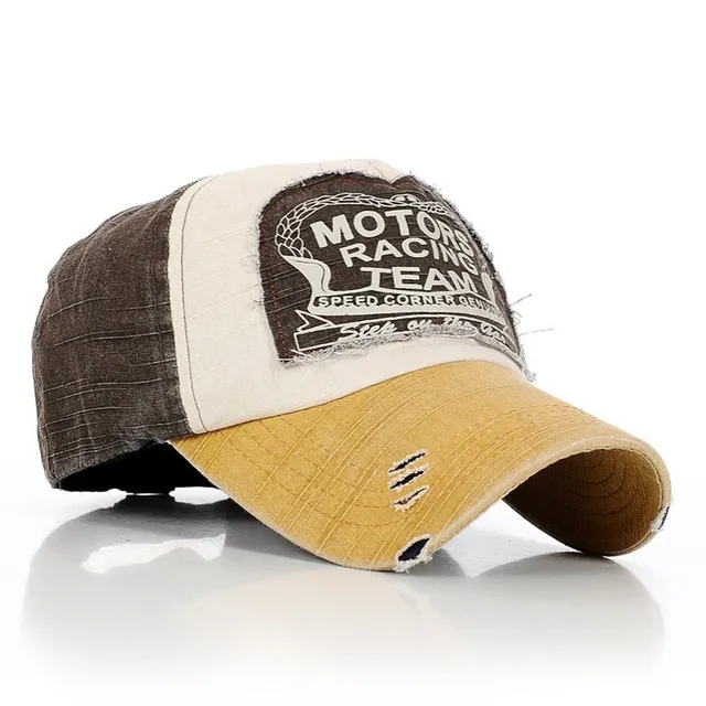 Stylish motorcycle cap