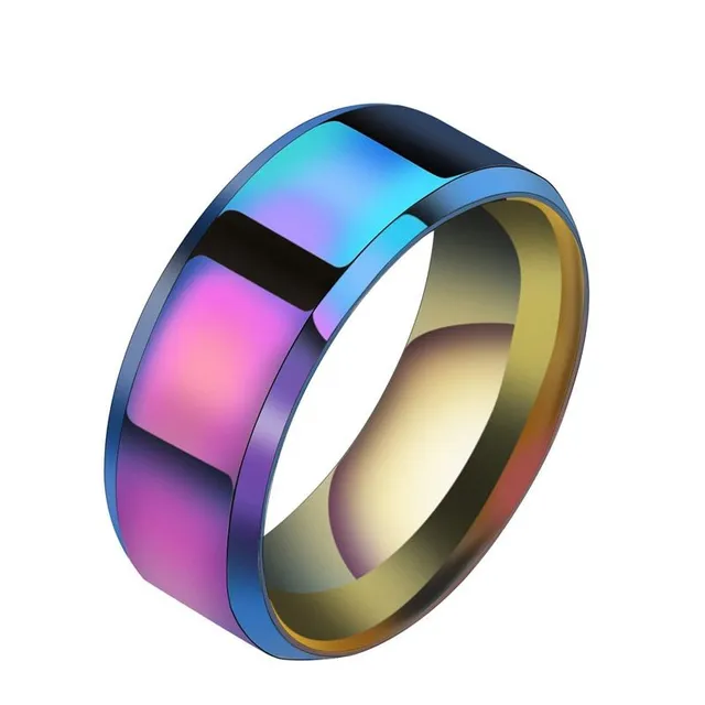 Titanium stainless steel ring for men and women