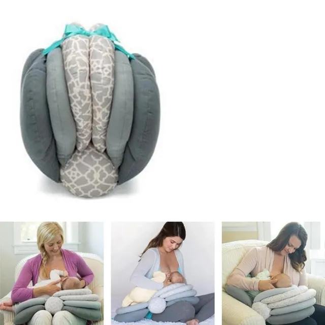 Multifunctional breast-feeding pillow