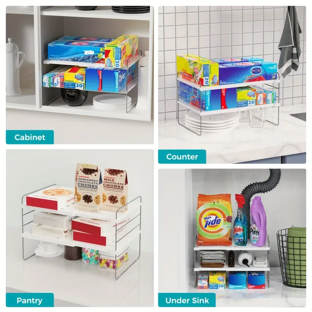 1pc Holders On Paper Towels, Expandable Organizer On Film &amp; Plastic Packings, 3pc stackable Polička, Do Kitchen, Boxes, counter, Pantry &amp; Under sink, Kitchen Organizers &amp; Storage Rooms, Kitchen Accessories