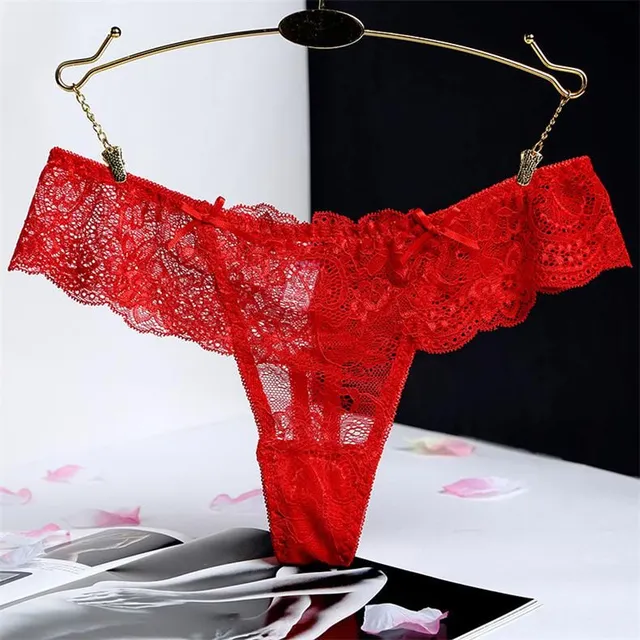 Women's Lace Thong Panties